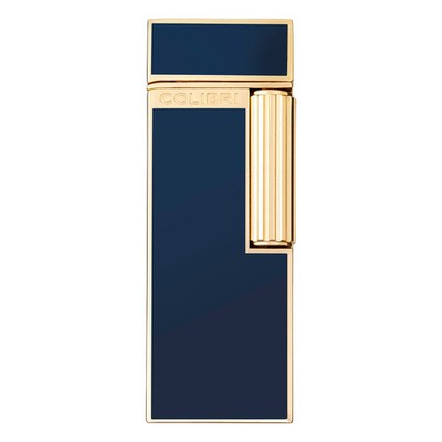 Colibri Cigar Lighter Continental Navy Gold