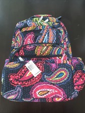 Vera Bradley Essential Large Backpack 23672-K01/Twilight Paisley