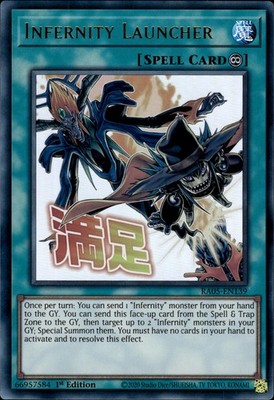 Infernitätswerfer - Variante Ultra Rare 1. Auflage RA05-DE139 - NM - YuGiOh