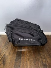 Sondors Bike Carbon Hard Bottom Shell Bag For Rear Rack Storage Case Bag