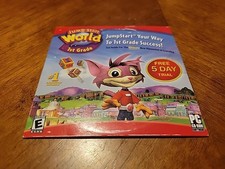 JumpStart World 1st Grade - Free 5 Day Trial Sleeve Rare - Seal Intact New 2007