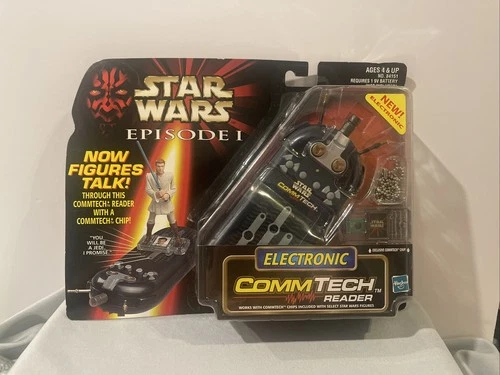 Hasbro Star Wars Episode I  Phantom Menace CommTech Reader 1999 Vintage Sealed