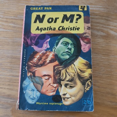 AGATHA CHRISTIE, N OR M ? ,P/B 1959 GREAT PAN 1st Edition V