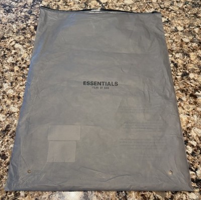 Fear Of God Essentials Zip Top Sweatshorts Bag Only Authentic Ships Same Day
