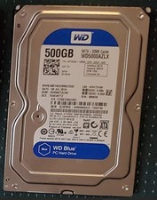 Western Digital Blue 3.5" Hard Disk 500GB 7.2K SATA 6Gb/s WD5000AZLX