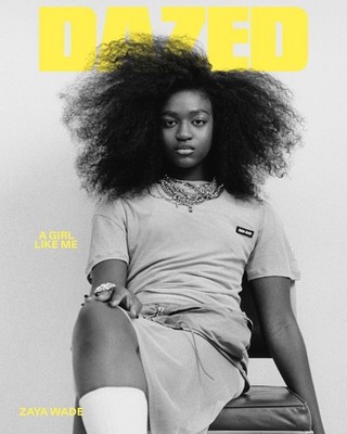 ZAYA WADE - Dazed UK Magazine Spring 2023 BRAND NEW