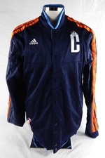 2012-13 Charlotte Bobcats Jannero Pargo #5 Game Used Blue Warm Up Jacket L 913