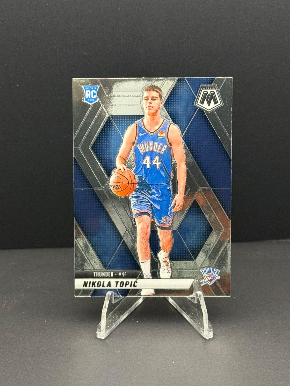 2024-25 Panini Mosaic - Rookies Nikola Topic #242 (RC)