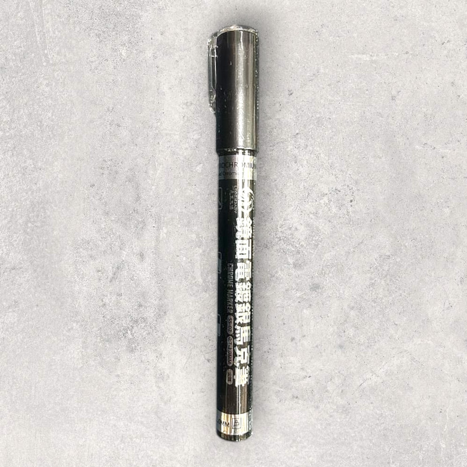 9527 Color Mirror Chrome Silver Marker Pen SS-02 Fine Tip for Scale Models