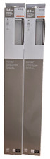  2-Pack 24 in. Plug-In White Integrated LED Linkable Under Cabinet Light