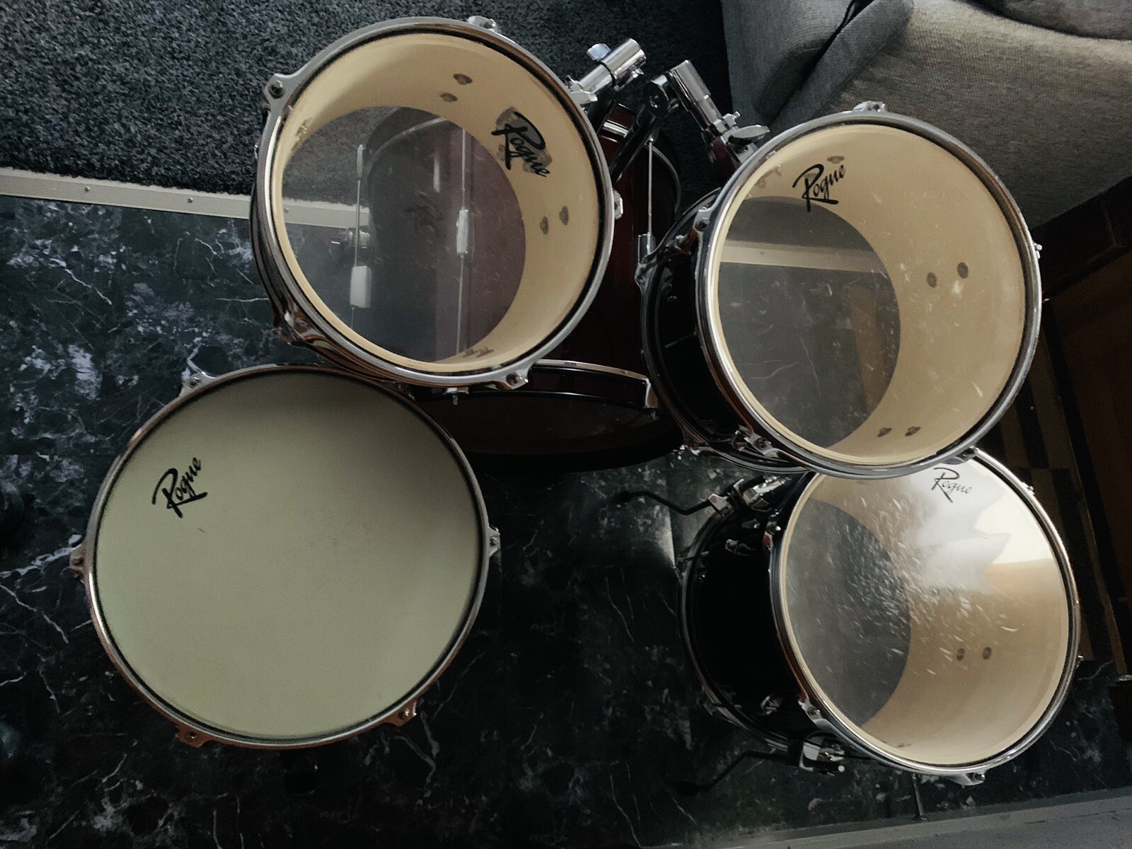 Rogue Drum Set 18/10/12/14/13 Wine Red eBay