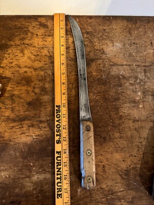 Vtg JA Henckels TWINWORKS Solingen Germany CARBON STEEL 12'' Cutting Knife 38-12