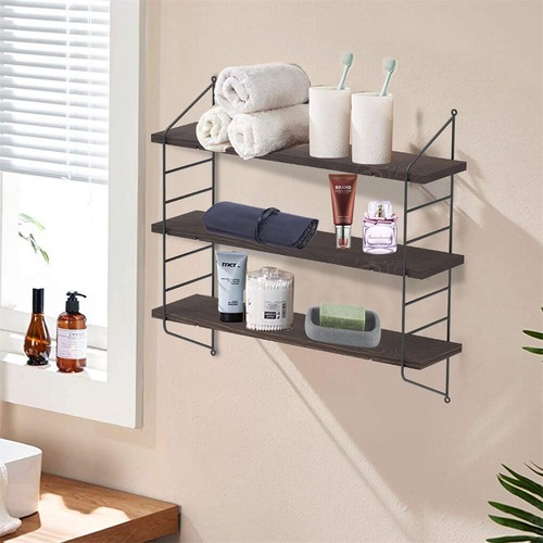 Heavy Duty Mounted Shelf Industrial Wall Floating Shelves DIY Storage Rack Unit - Picture 10 of 31