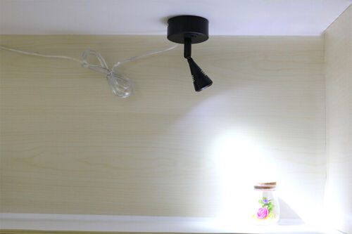 3W LED Wall Ceiling Light Picture Lamp Fixture On/Off Button Plug-In Cabinet NEW - Picture 7 of 14