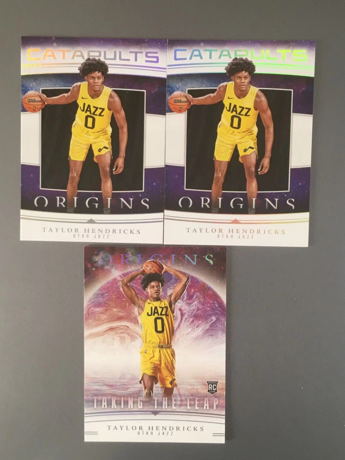 Taylor Hendricks 2023-24 Panini Origins Catapults RC #8 Lot3