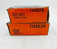 65237 / 65500 TIMKEN Tapered Roller Bearing Set Cone&Cup NEW IN BOX