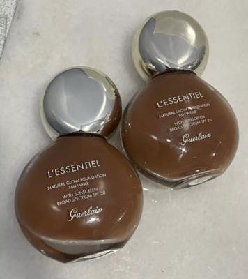 2 Guerlain L'Essentiel Natural Glow Foundation SPF 20 06C Very Deep 1 oz