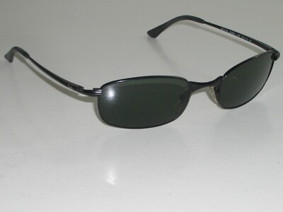 RAY BAN RB3162 006 G15 UV SLEEK BLACK RECTANGULAR FLEX  display picture 1