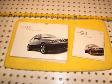 Saab 2002 9 3 owner's manual Genuine OEM 1 Booklet and Audio tour 1 CD packet