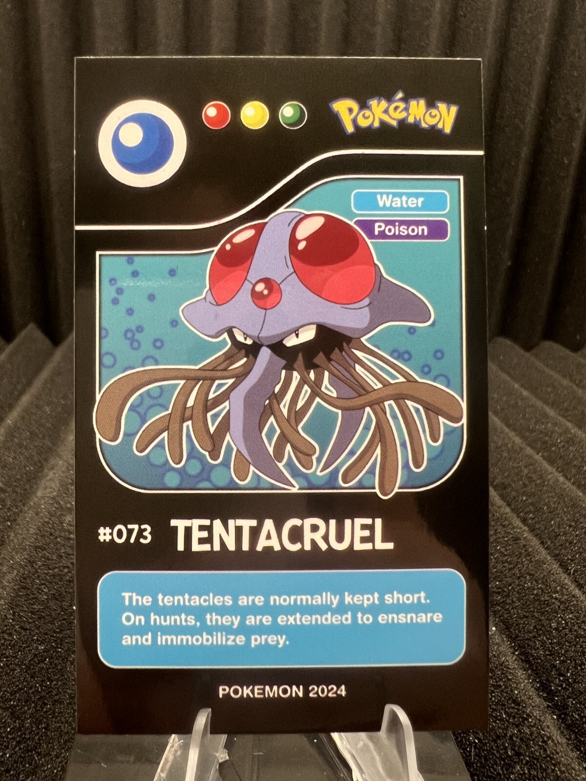 Tentacruel #73 - Pokedex Black Kanto 2024 - Pokemon Card NM