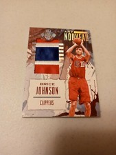 Brice Johnson 2016-17 PANINI COURT KINGS ART NOUVEAU JERSEY PATCH #D 6/10