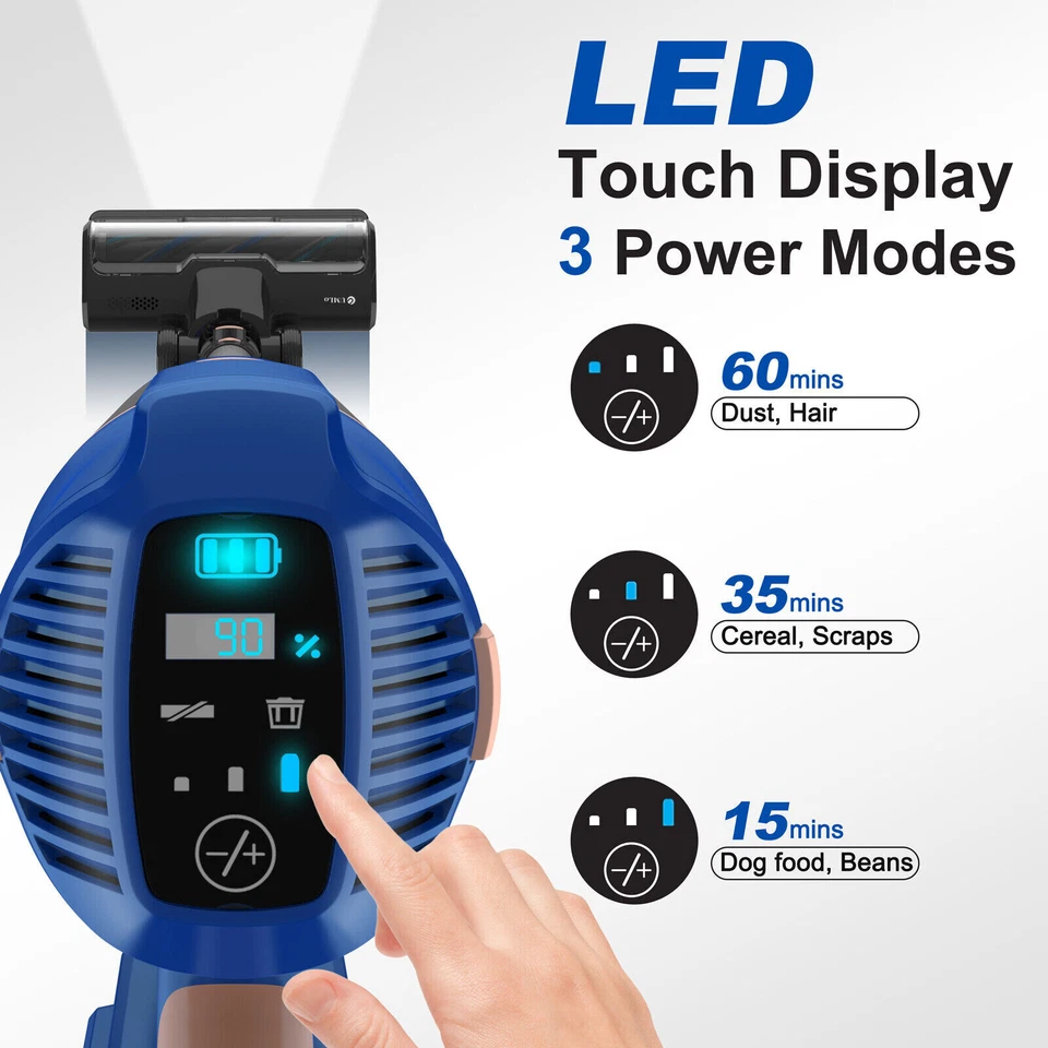 Suction UMLO V111 28Kpa 300W Cordless Handheld Stick Carpet Floor Vacuum Cleaner - Image 4 of 4