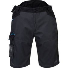 Image of Portwest WX3 Service Work Shorts Metal Grey 40"