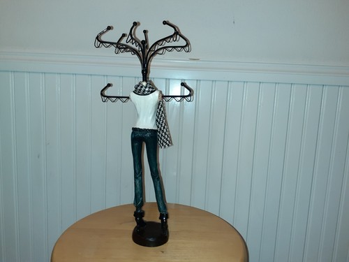 Unique Resin Jewelry Holder/Display 14" tall x 6" x 5.7"