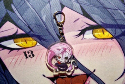 Dandadan Anime Aira Shiratori Verwandlung Schlüsselanhänger OVP.
