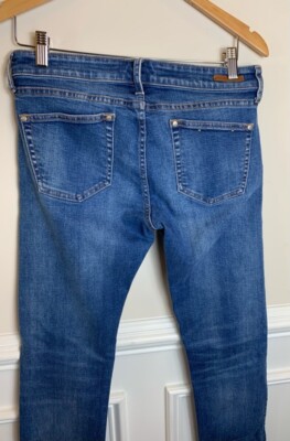 Jeans Femme Pilcro Parallel Slim Skinny – Taille 29 Délavé Moyen Bleu Stretch élastique