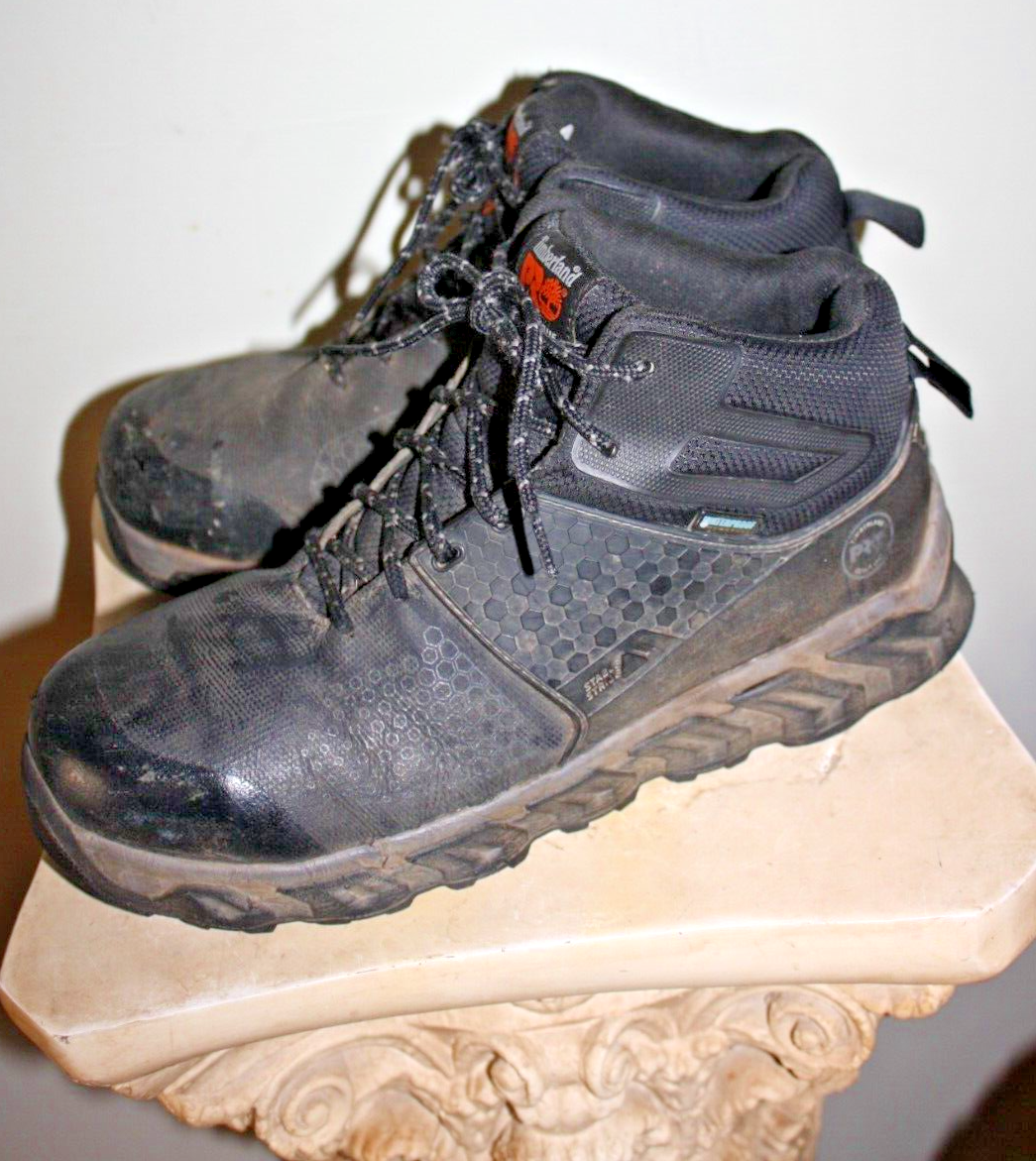 Timberland Pro Ridgework Composite Toe Work Boots, Black, Men's