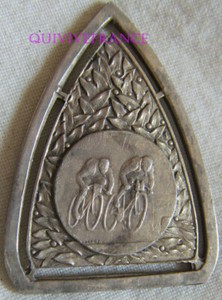 Médaille Cyclisme Veloce-Club Vésubien, Président Jobard, 1899, Argent