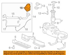 GM OEM 17-19 Sierra 1500 Fuel System Fuel System Components-Housing 84020017