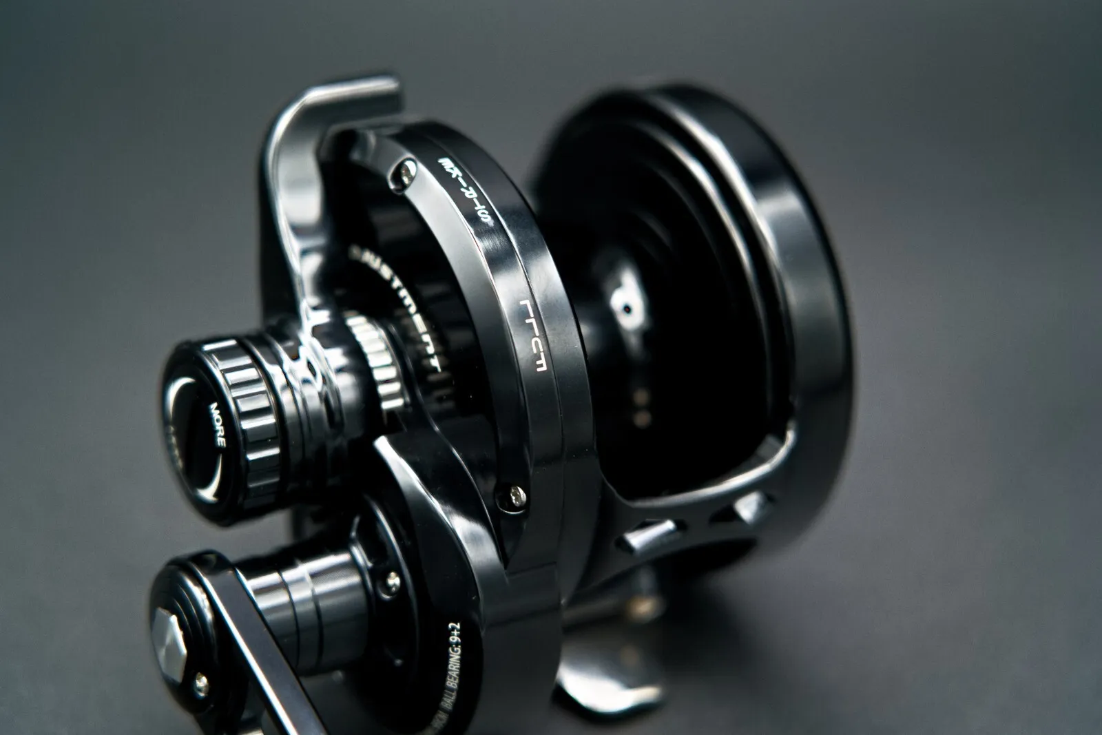 Maxel Jigging Reel Rage Pro 90 Lever Drag Conventional Reel Shiny Black ...