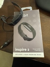 Fitbit Inspire 2 Heart Rate Monitor Health & Fitness Tracker Watch - Black