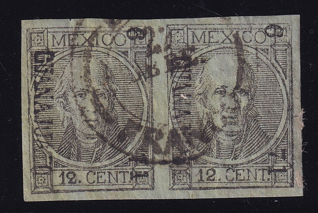 ubn81 Mexico 1868 Guanajuato thick imperforate 6-71 Sc#59 Mc#50 | eBay