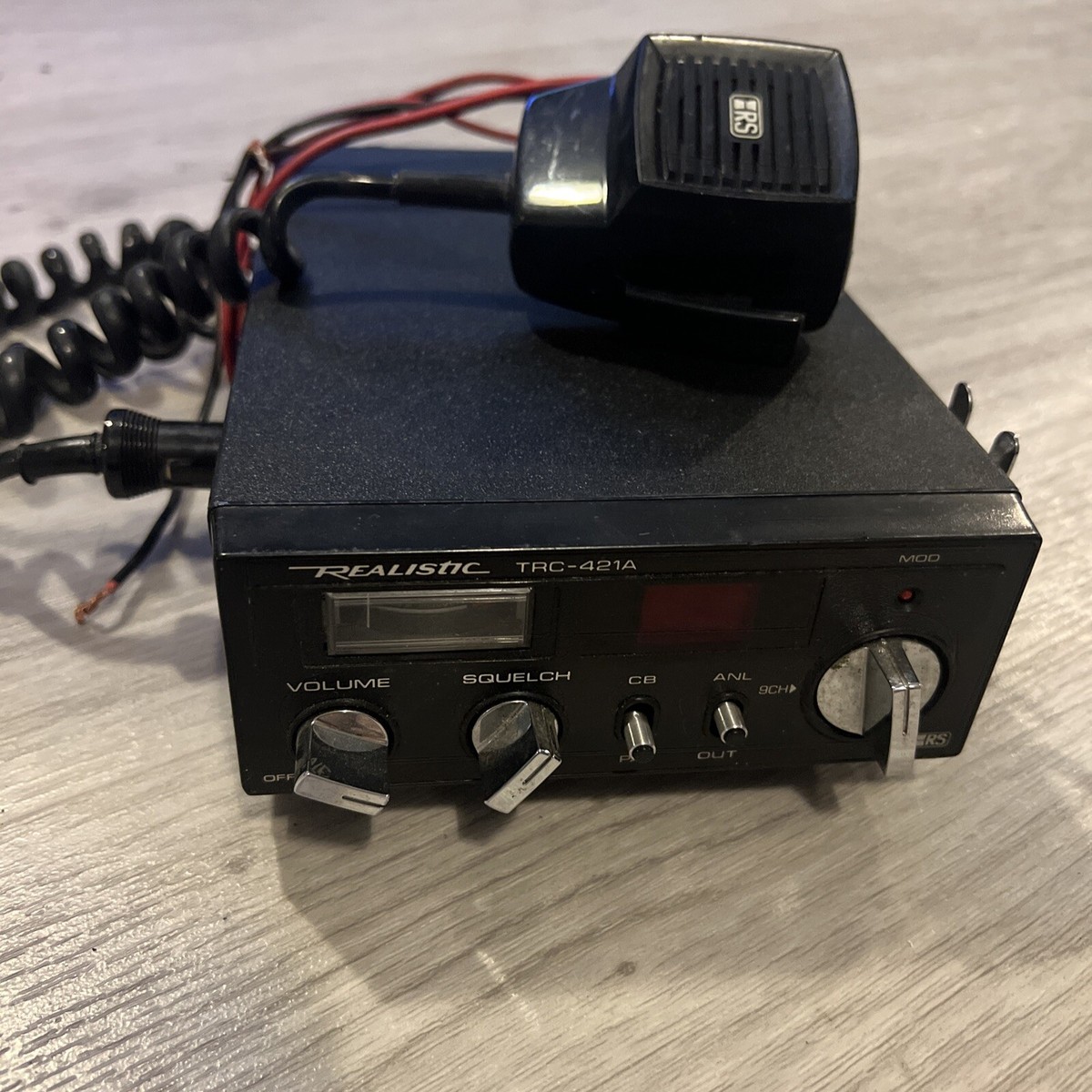 Realistic TRC-421A 40 Channel CB Radio | eBay