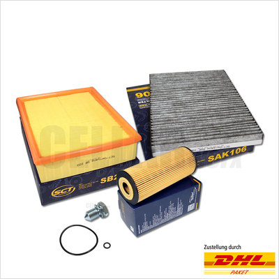 für VW Passat 3B3 3B6 3BG 1.9 2.0 TDI SCT Filterset Filterkit Inspektionspaket