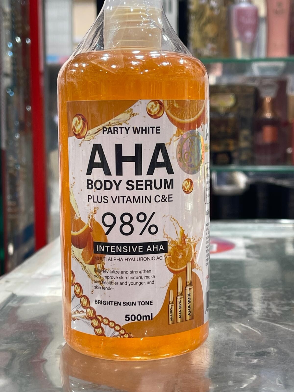Sérum AHA élixir de jeunesse vitamine E et acide hyaluronique haute performance - 3