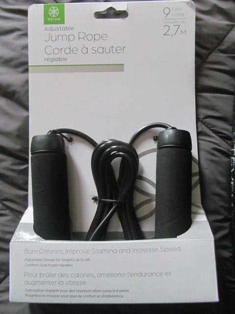 Gaim adjustable jump rope black exercise rope New