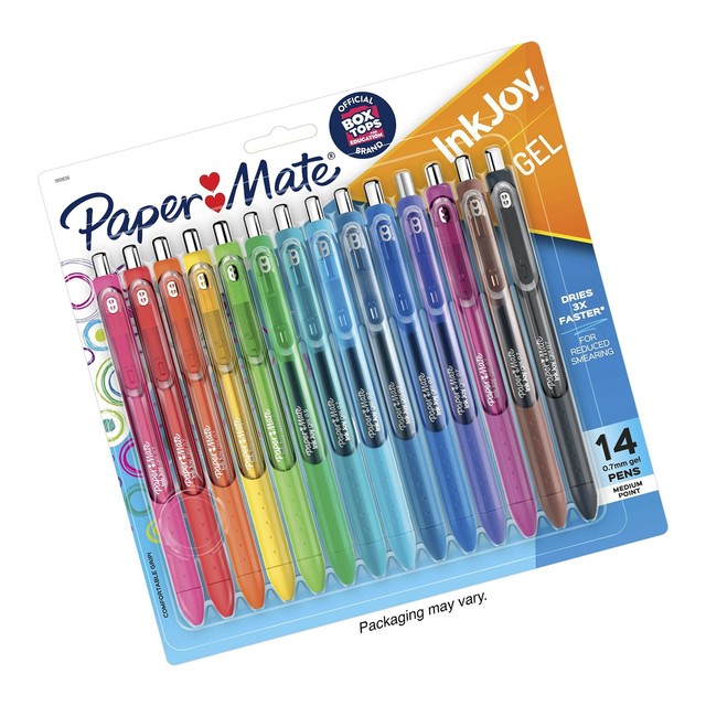 Paper Mate Gel Pens InkJoy Pens, Medium Point, Assorted, 14 Count eBay