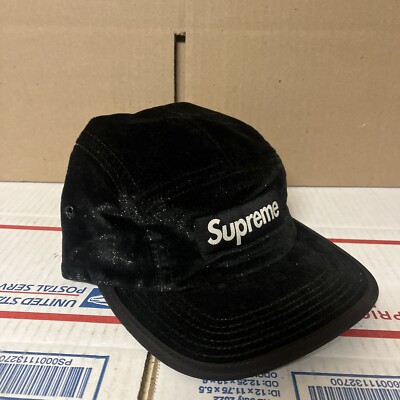 Supreme Black Wool Velvet Hat With Glitter | eBay