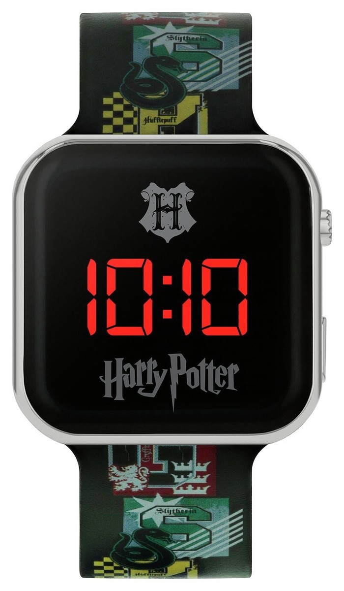 Harry Potter Warner Brothers Kids Black Silicon Strap Watch-UK