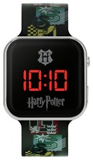 Image of Harry Potter Warner Brothers Kids Black Silicon Strap Watch-UK