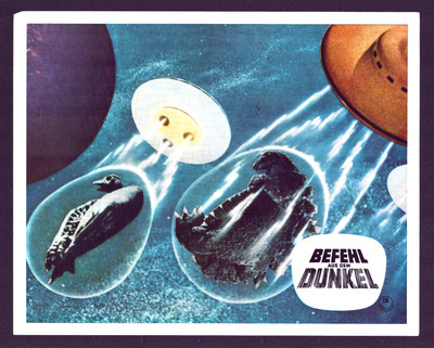 BEFEHL AUS DEM DUNKEL * AUSHANGFOTO #M Ger LC TOHO ´67 Invasion of Astro-Monster