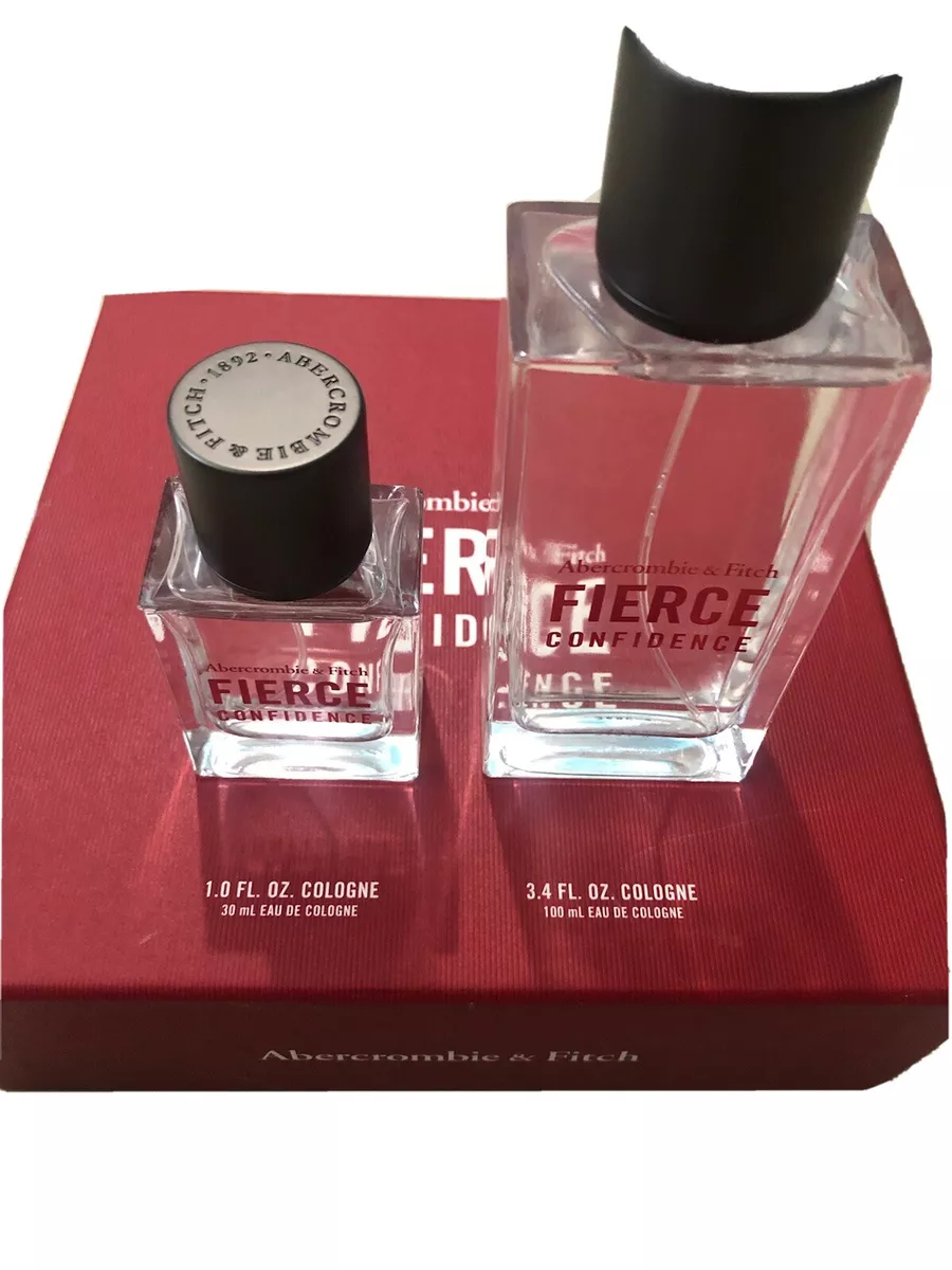 Abercrombie & Fitch Fierce CONFIDENCE Cologne 3.4 oz And 1.0