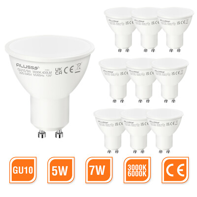 4-80 Stück LED Leuchtmittel GU10 5W 7W Warmweiß / Kaltweiß Glühbirne Strahler