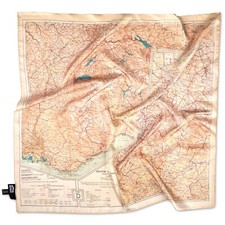 Escape Map Scarves WW2 Military Memorabilia Scarf WorldWar IWM Silk Evasion SALE