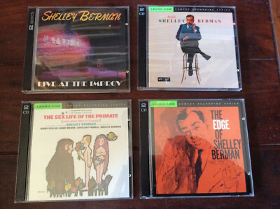 Shelley Berman [7 CD Alben] Edge Of Inside Sex Life of the Primat Live At Improv