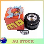 <!--F#f_0-->MOMO Black Steering Wheel Hub Adapter Snap Boss Kit Quick Release<!--F/-->